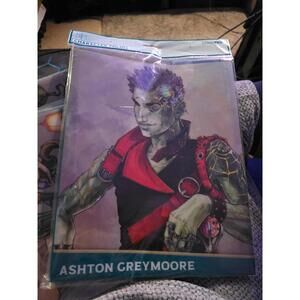 Critical Role Bells Hells Ashton Greymoore RPG Folio with Stickers